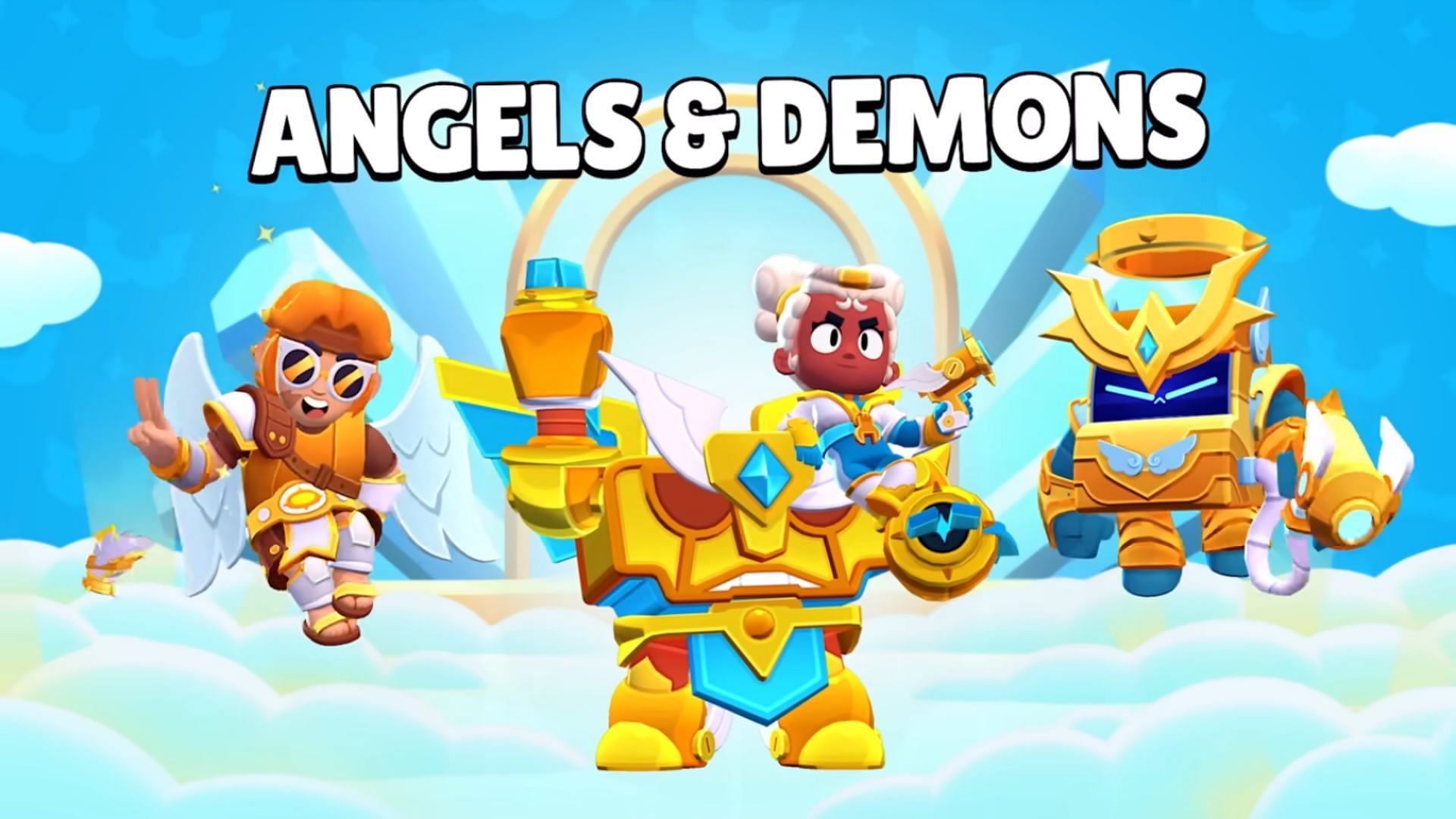 Various Angel skins (Image via Supercell)